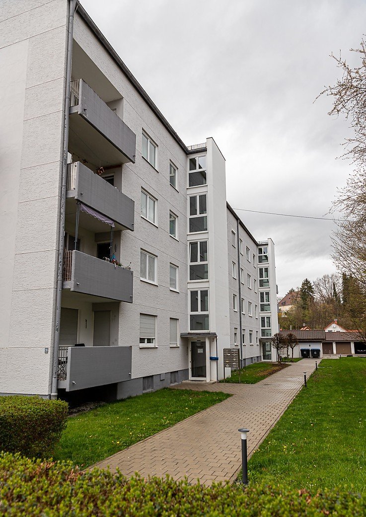 Mehrfamilienhaus mit Gr�nfl�chen und Balkonen 2-Zimmer-Wohnung in Schongau - erfolgreich verkauft durch Stockhausen Immobilienteam