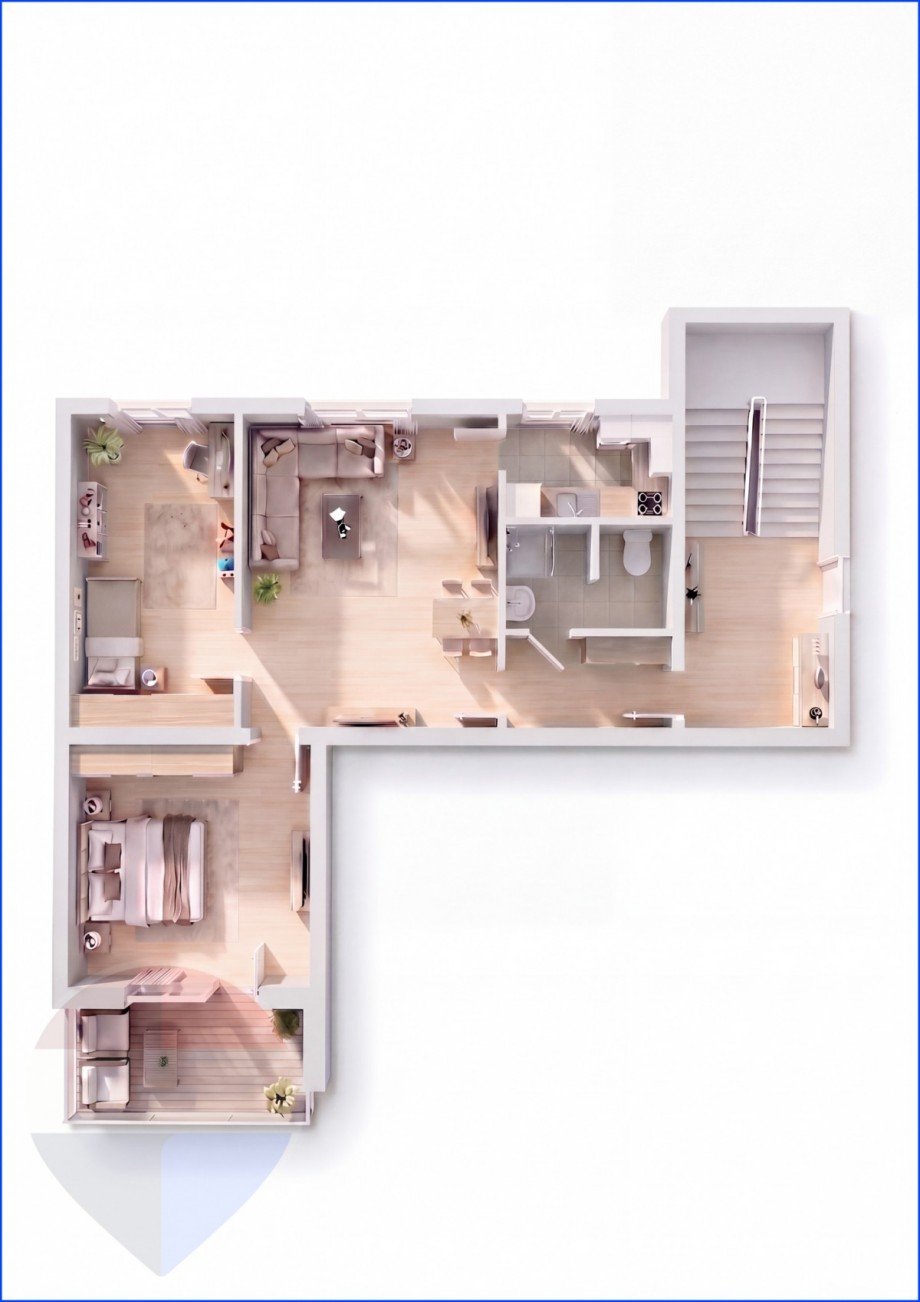 Grundriss Etagenwohnung Schongau