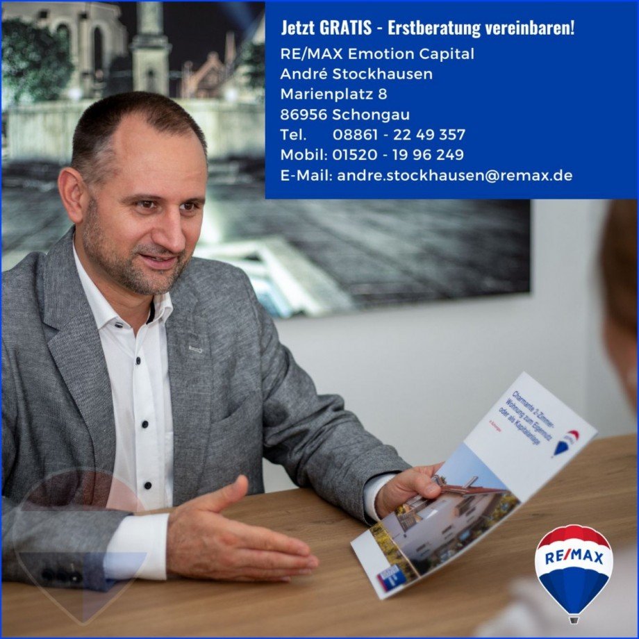 Immobilienmakler Schongau Marienplatz Andre Stockhausen 2 Etagenwohnung Peiting